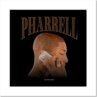 Pharrell Portrait Posters and Art